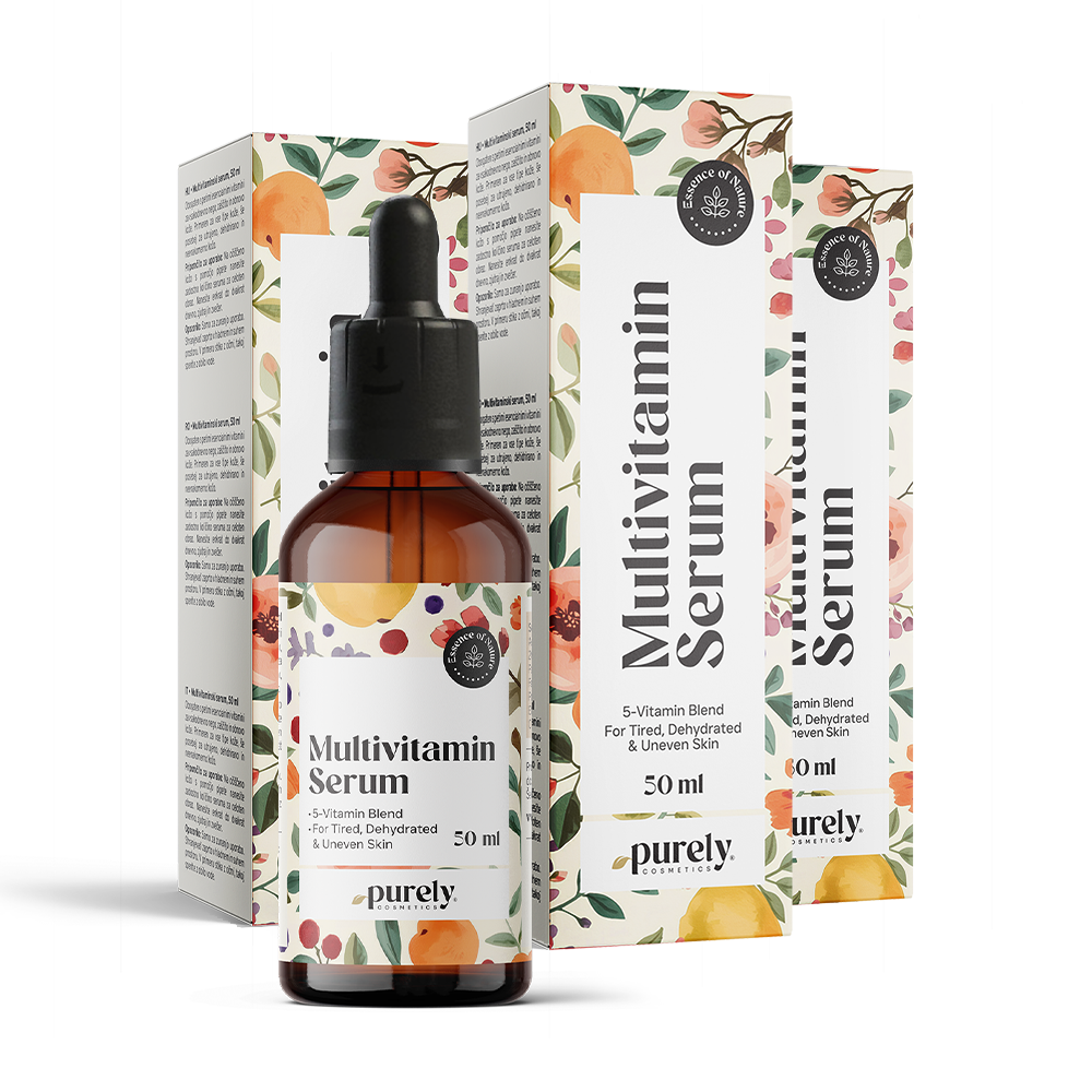 3x Multivitamínové sérum, dohromady 150 ml