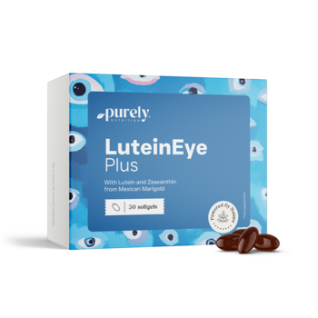 LuteinEye Plus – komplex s luteinem a zeaxanthinem, 30 měkkých kapslí