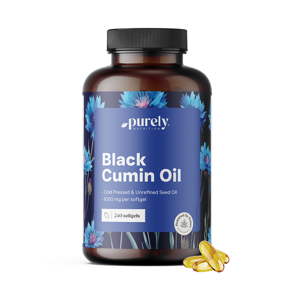 Černý kmínový olej 1000 mg.