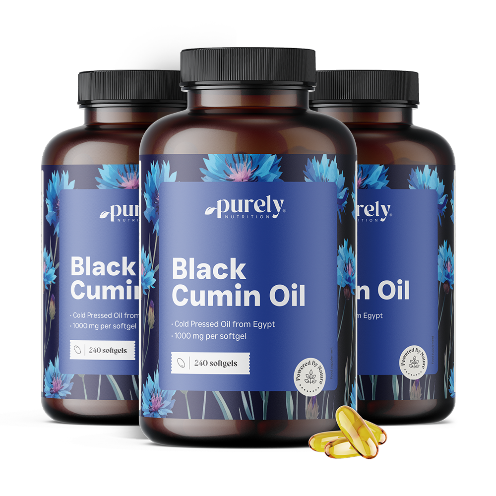Černý kmínový olej 1000 mg.