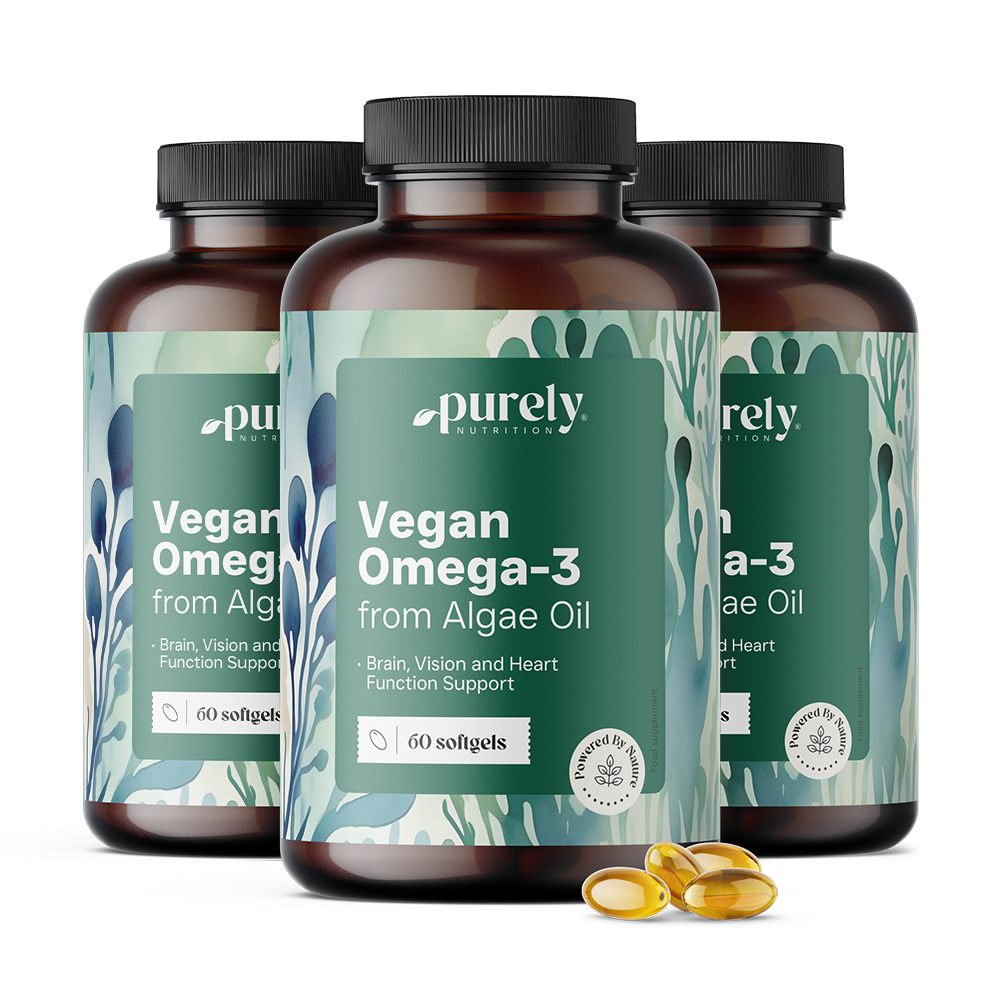 Veganské omega-3 z řas.