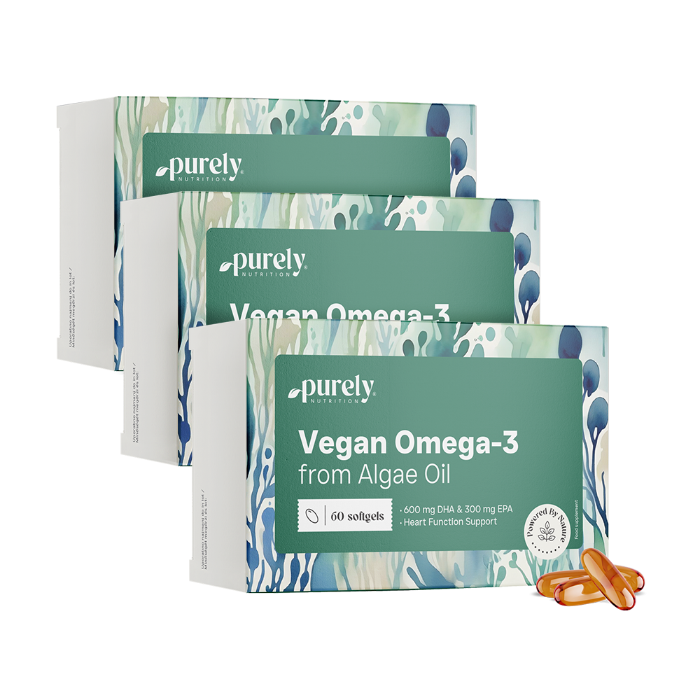 Veganské omega-3 z řas.