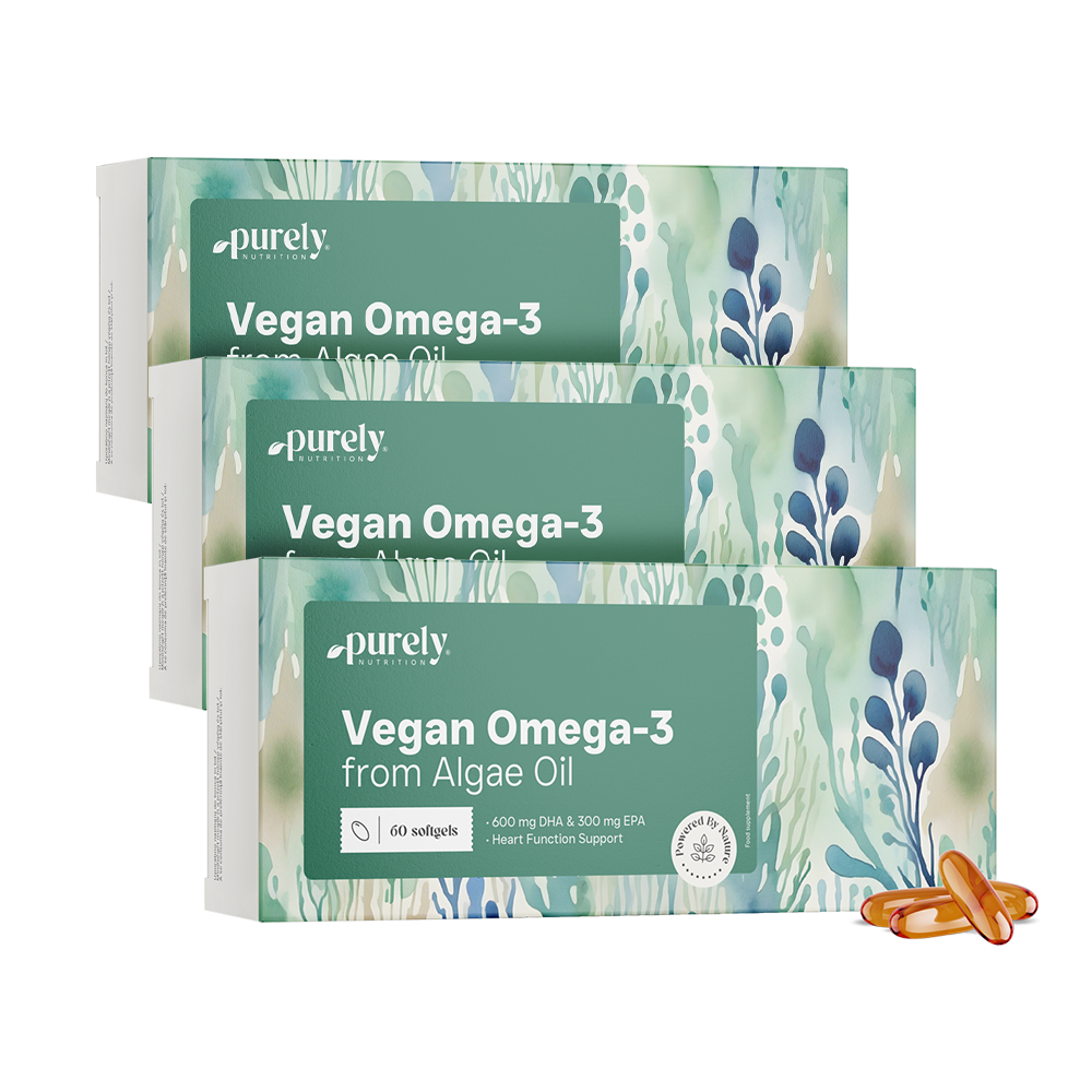 Veganské omega-3 z řas.