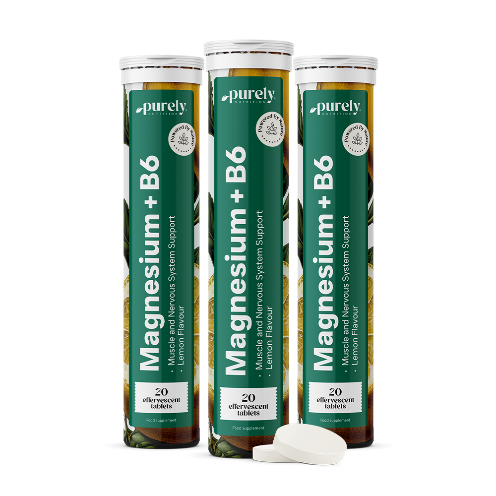 Hořčík + vitamin B6 - šumivé tablety.