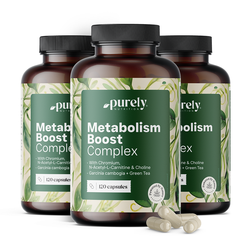 3x Metabolism Boost – Komplex na podporu metabolismu, dohromady 360 kapslí