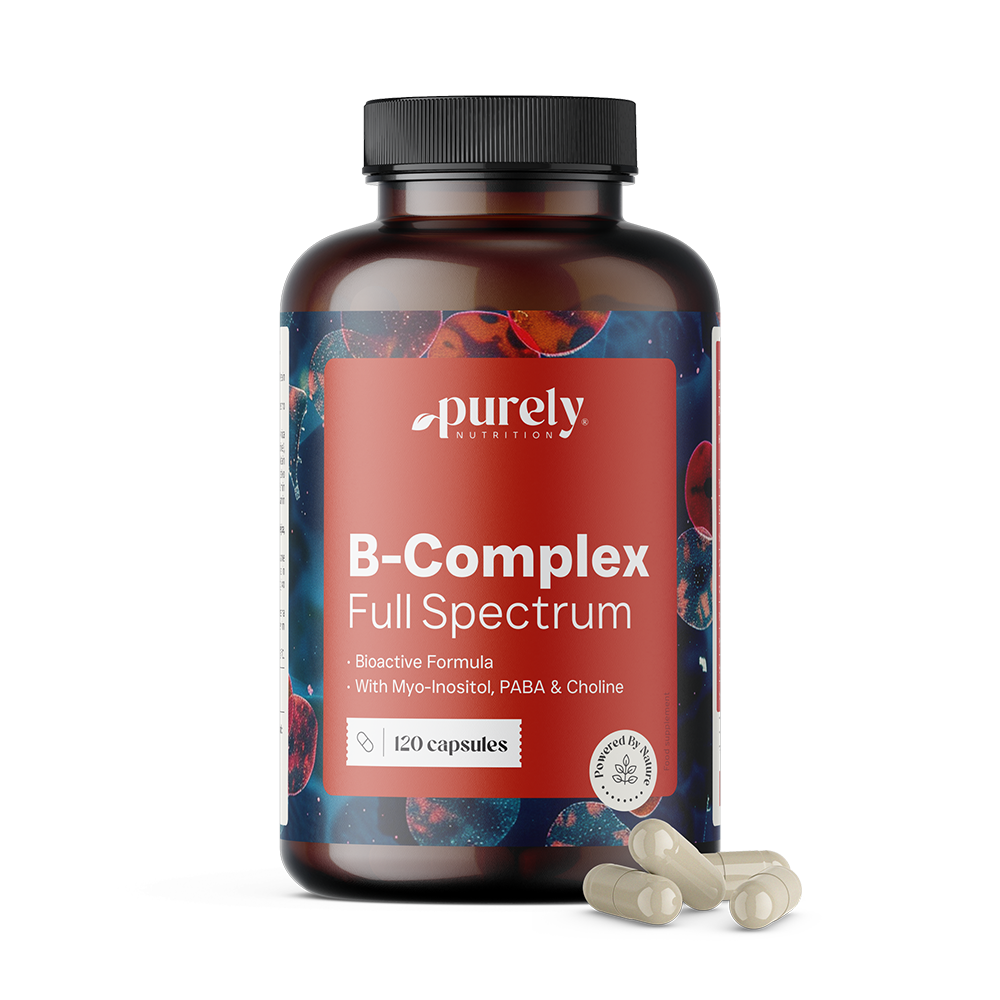 B-komplex - kompletní spektrum vitaminů skupiny B.